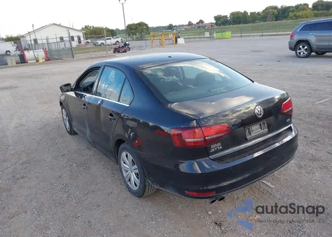 2017 Volkswagen Jetta 1.4T S z USA, uszkodzony, nr VIN 3VW2B7AJXHM332374